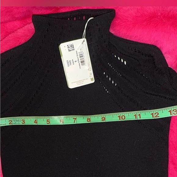 Wolford Holes Effect Black Cocktail Mini Dress Sz Small Black Dresses NWT $755 - Picture 8 of 16
